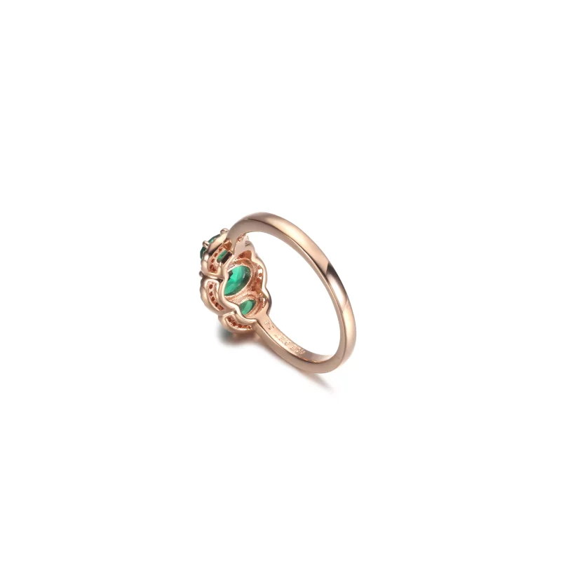 (imagen para) Anillo vintage de tres piedras de PANDORA - 180057C01 - Ver 5