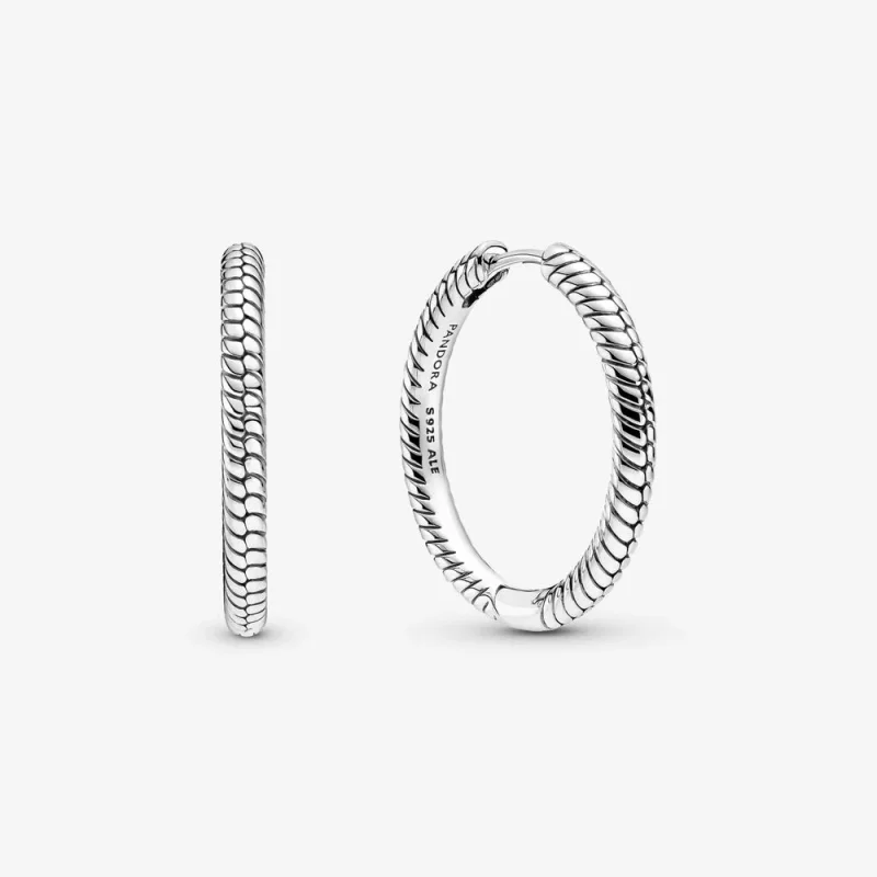 (imagen para) Aretes de Argollas con Charm Pandora Moments - 299532C00