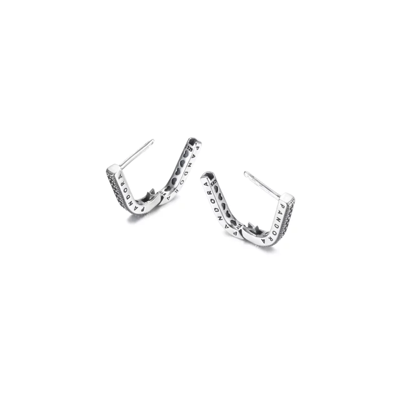 (imagen para) Aros en forma de U PANDORA - 299488C01 - Ver 3