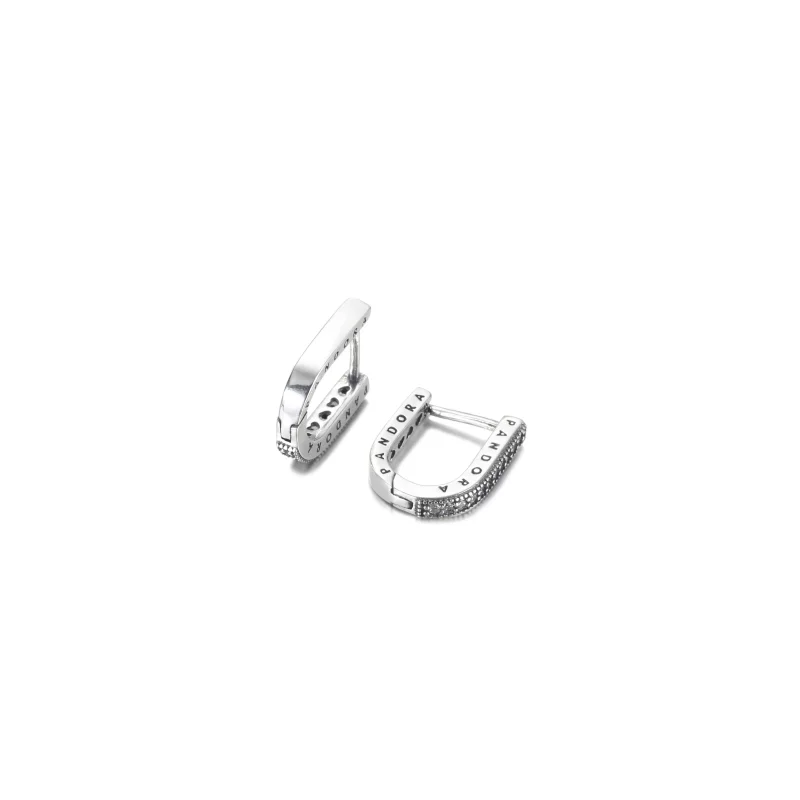 (imagen para) Aros en forma de U PANDORA - 299488C01 - Ver 4