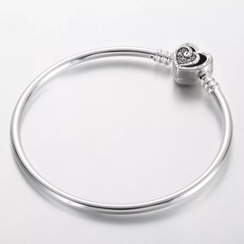 (imagen para) Brazalete con cierre de corazones infinitos entrelazados de Pandora Moments - 59 - Ver 2
