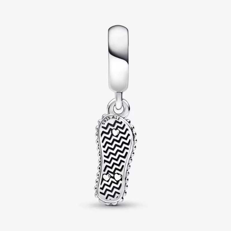 (imagen para) Charm colgante con forma de chancla de Pandora - 792197C01 - Ver 5