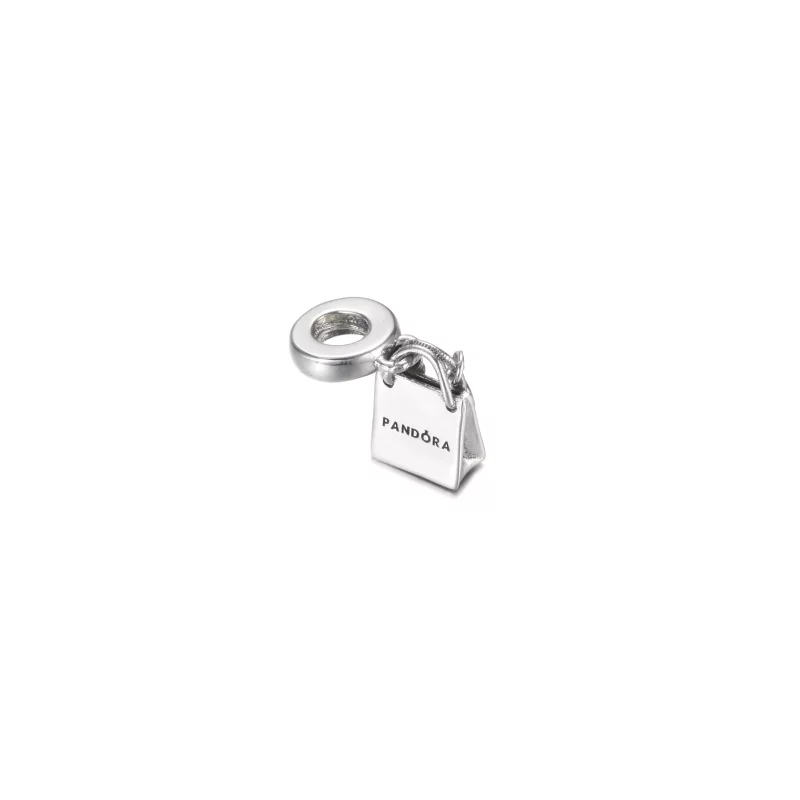 (imagen para) Charm colgante de bolsa de compras de Pandora - 799536C00 - Ver 4