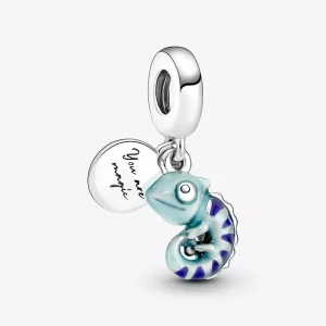 Charm colgante de camaleón que cambia de color de Pandora - 791676C01 (imagen para) Charm colgante de camaleón que cambia de color de Pandora - 791676C01