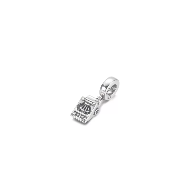 (imagen para) Charm colgante de máquina de escribir PANDORA - 790069C01 - Ver 3