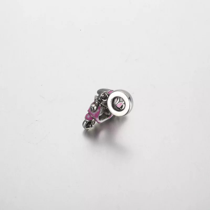 (imagen para) Charm colgante de patinete rosa de Pandora - 791057C01 - Ver 3