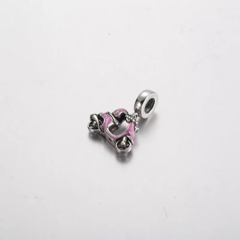 (imagen para) Charm colgante de patinete rosa de Pandora - 791057C01 - Ver 6