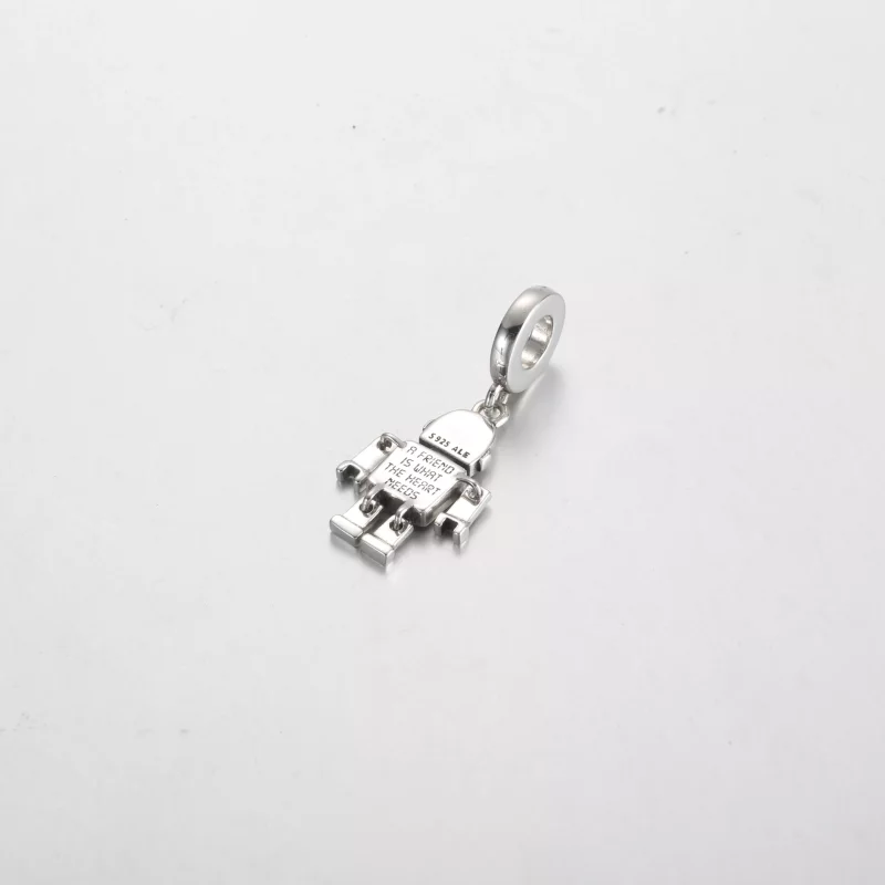 (imagen para) Charm colgante de robot Bestie Bot de Pandora - 792250C01 - Ver 3