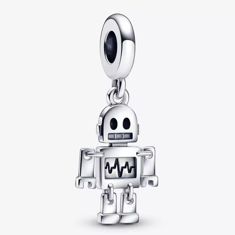 (imagen para) Charm colgante de robot Bestie Bot de Pandora - 792250C01