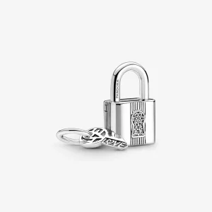 (imagen para) Charm colgante PANDORA Candado y Llave - 790088C01