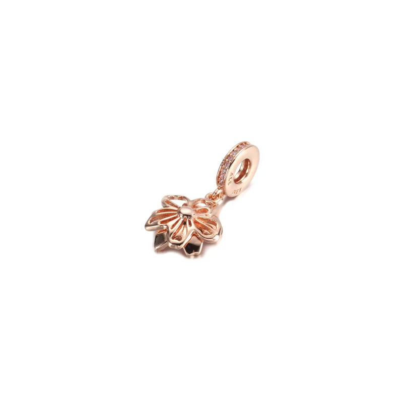 (imagen para) Charm colgante PANDORA Cherry Blossom - 780667C01 - Ver 4