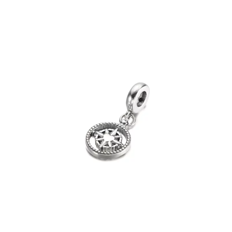 (imagen para) Charm colgante PANDORA con brújula giratoria - 790099C01 - Ver 3