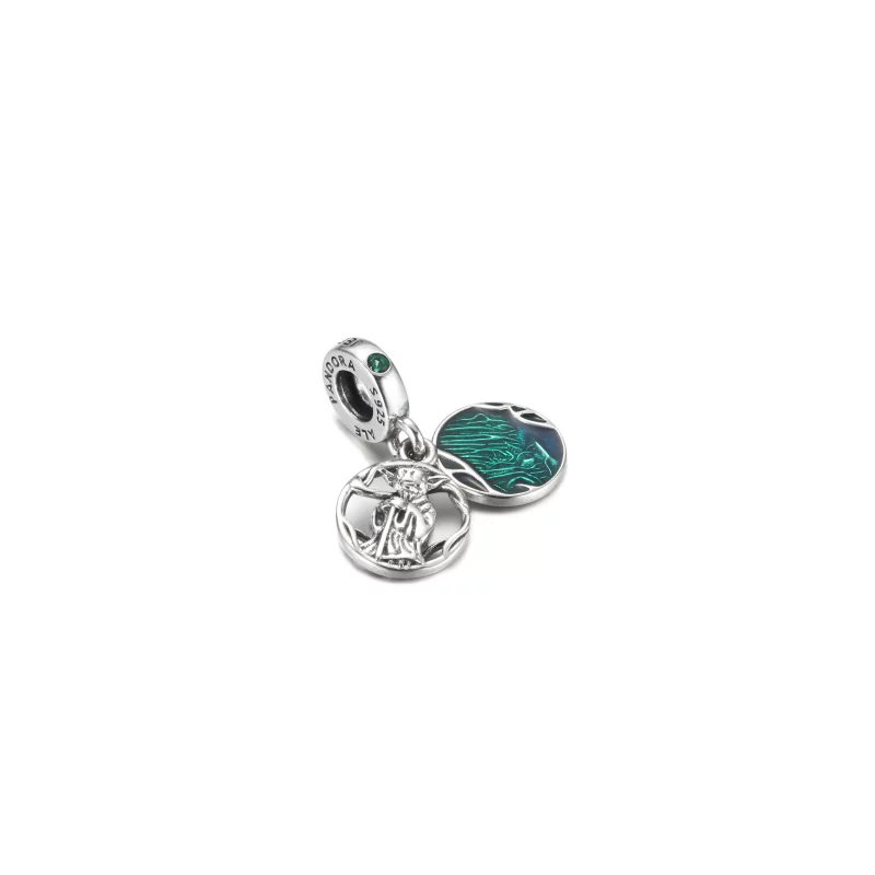 (imagen para) Charm colgante PANDORA Star Wars Yoda - 799501C01 - Ver 2