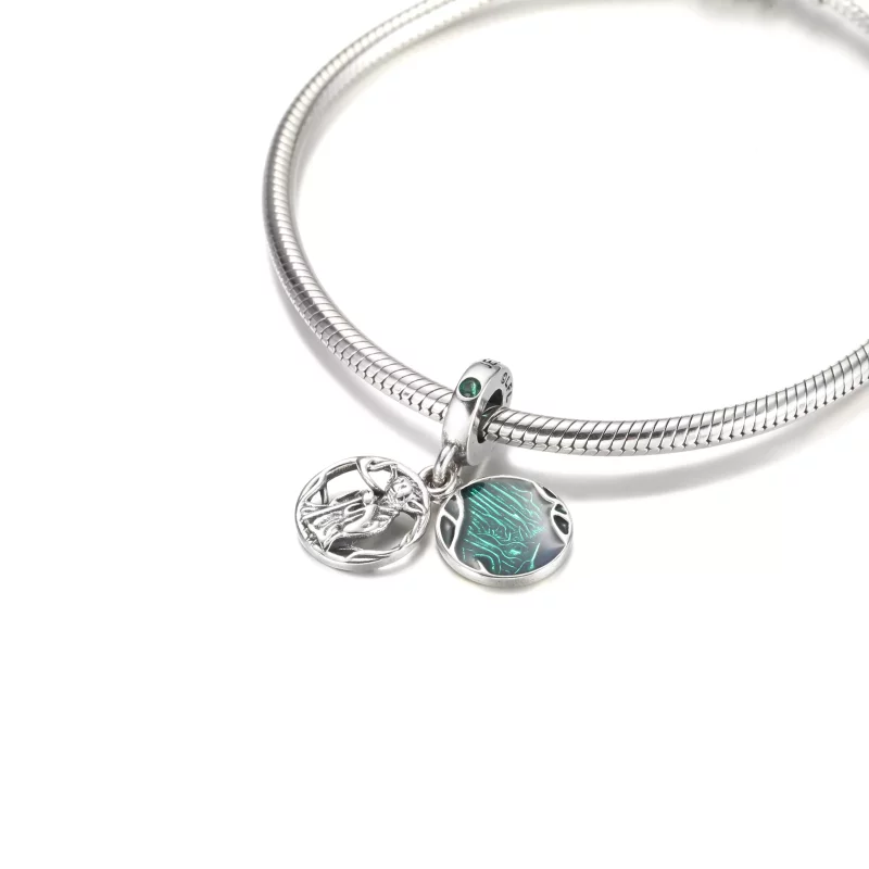 (imagen para) Charm colgante PANDORA Star Wars Yoda - 799501C01 - Ver 6