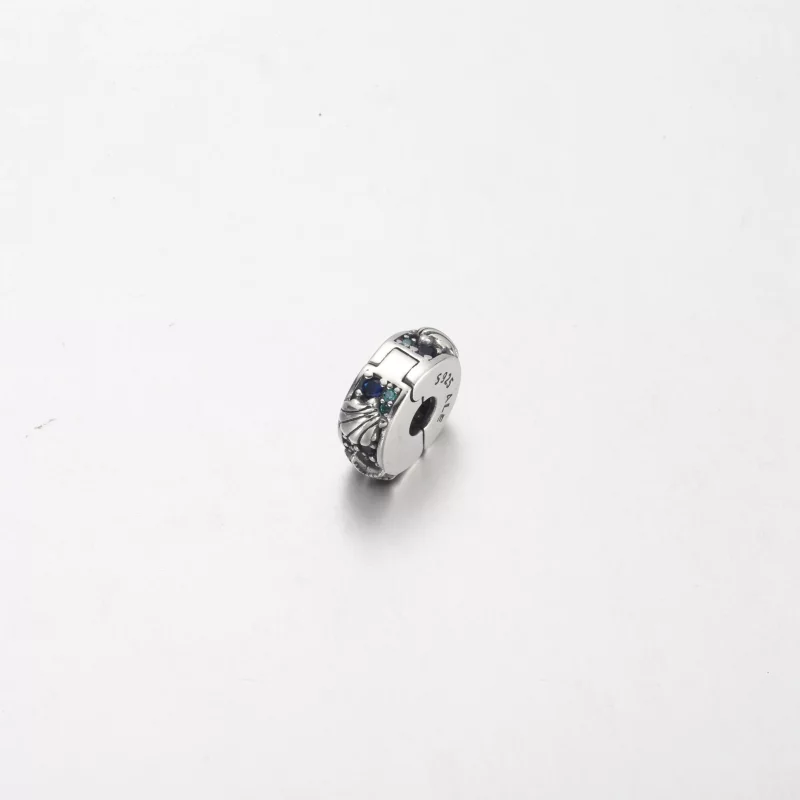 (imagen para) Charm con clip de concha y estrella de mar tropical de Pandora - 791678C01 - Ver 2