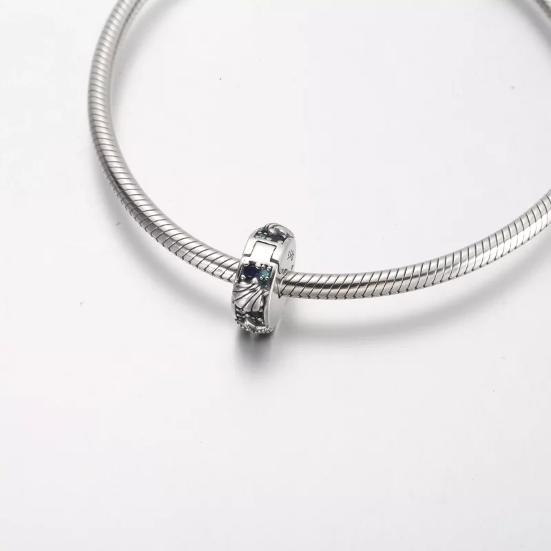(imagen para) Charm con clip de concha y estrella de mar tropical de Pandora - 791678C01 - Ver 4