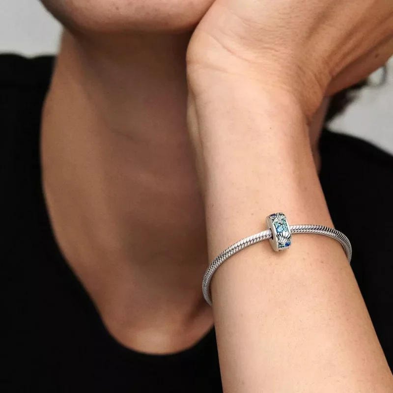 (imagen para) Charm con clip de concha y estrella de mar tropical de Pandora - 791678C01 - Ver 5