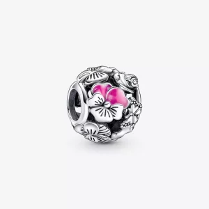 (imagen para) Charm de Amigos de Flores de Pensamiento de PANDORA - 790759C01