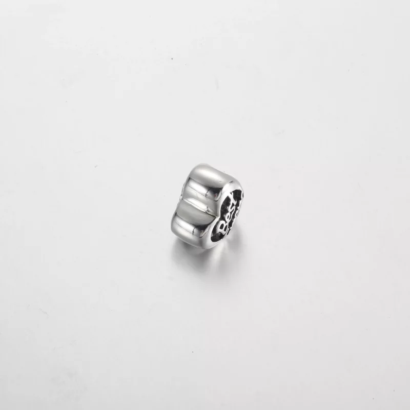 (imagen para) Charm de corazón con la frase "Te amo, mejor amiga" de Pandora - 782243C00 - Ver 3