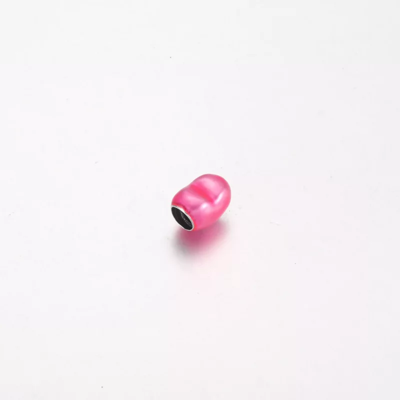 (imagen para) Charm de corazón rosa metalizado de Pandora - 799291C03 - Ver 4
