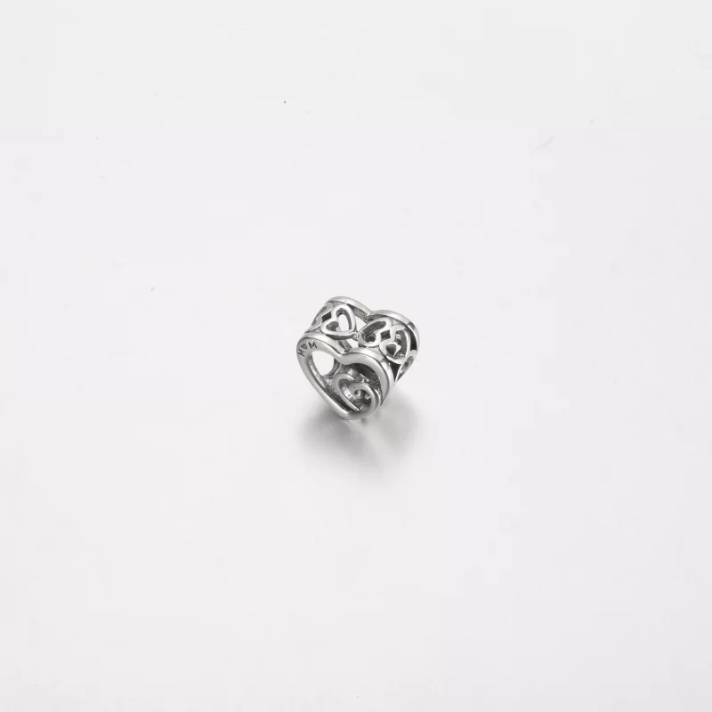 (imagen para) Charm de corazones infinitos entrelazados de Pandora - 790800C00 - Ver 2