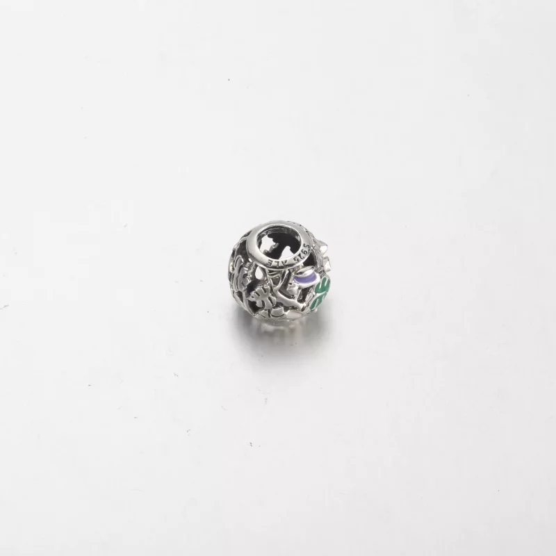 (imagen para) Charm de criaturas de la jungla y hojas de Pandora - 791620C01 - Ver 3