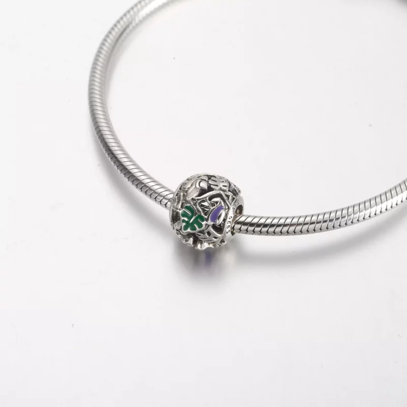 (imagen para) Charm de criaturas de la jungla y hojas de Pandora - 791620C01 - Ver 5