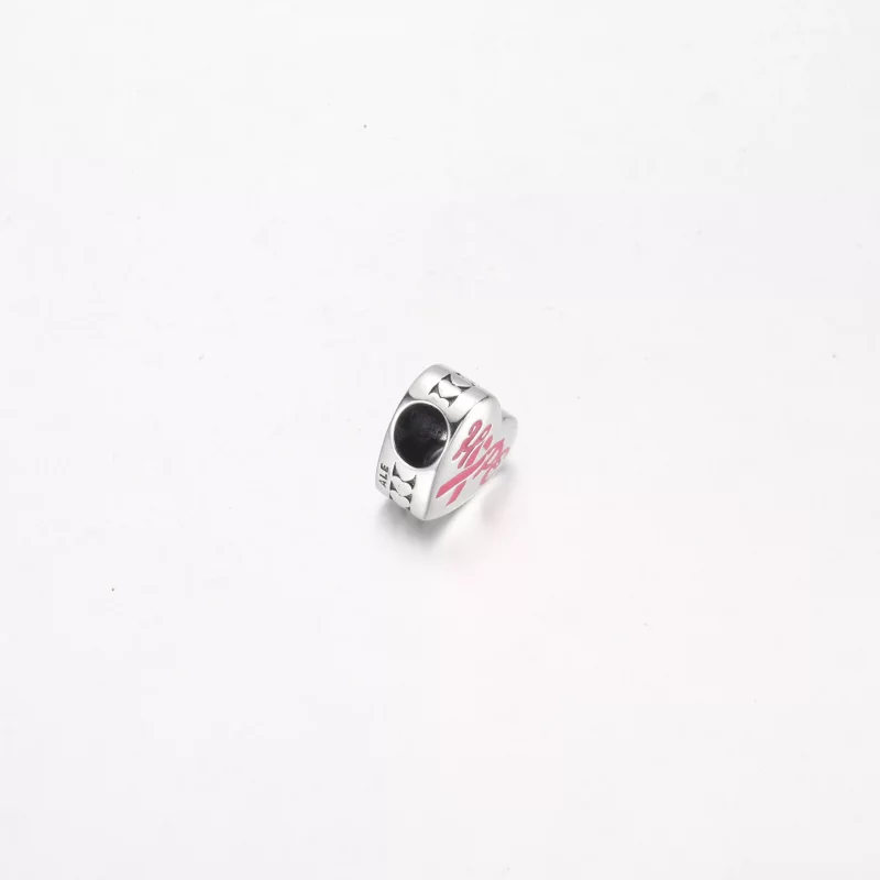 (imagen para) Charm de lazo rosa con la esperanza de Pandora - ENG792015_28 - Ver 3