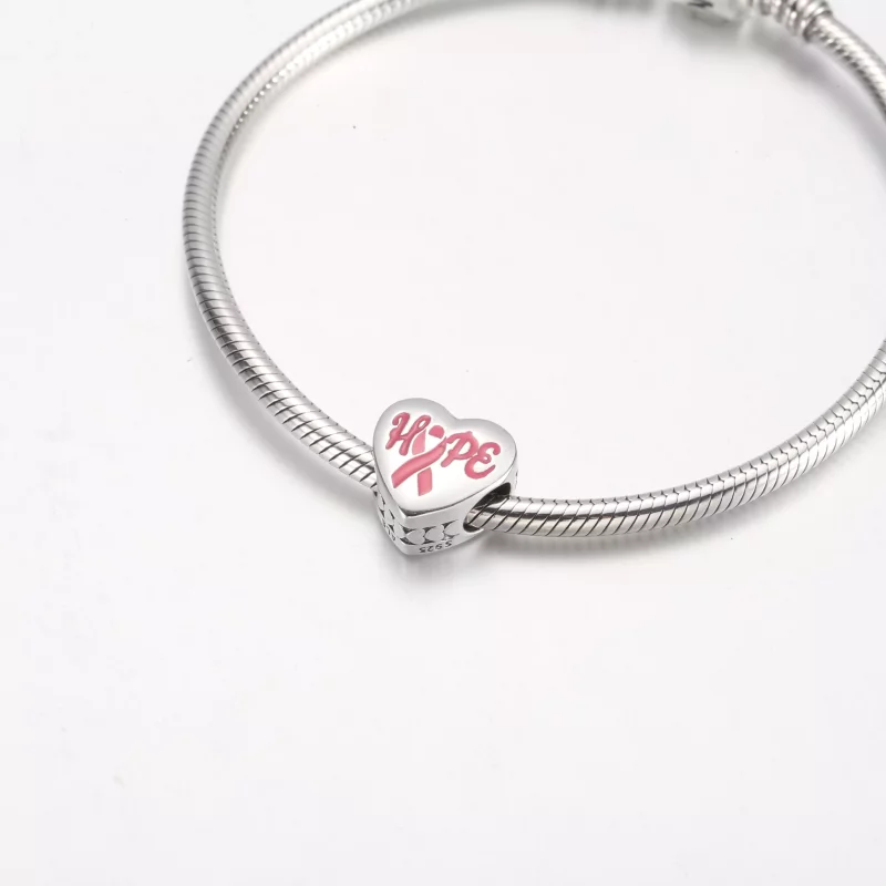 (imagen para) Charm de lazo rosa con la esperanza de Pandora - ENG792015_28 - Ver 5