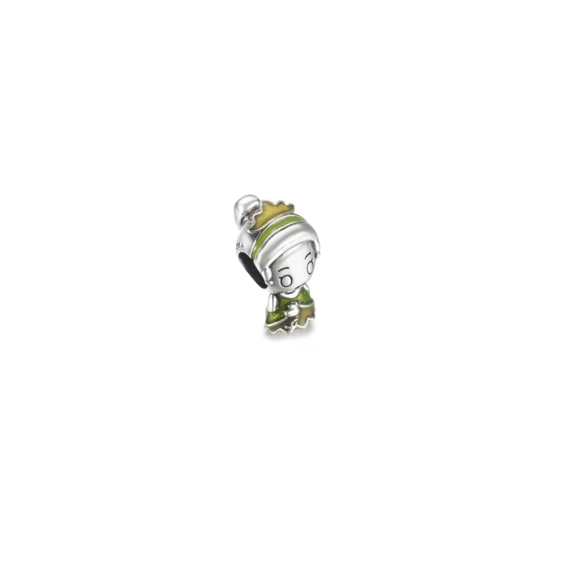 (imagen para) Charm de PANDORA de la princesa Tiana y la rana - 799510C01 - Ver 2
