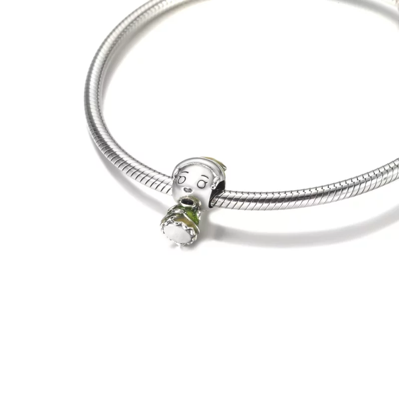 (imagen para) Charm de PANDORA de la princesa Tiana y la rana - 799510C01 - Ver 6