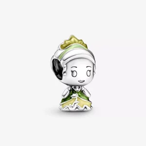 (imagen para) Charm de PANDORA de la princesa Tiana y la rana - 799510C01