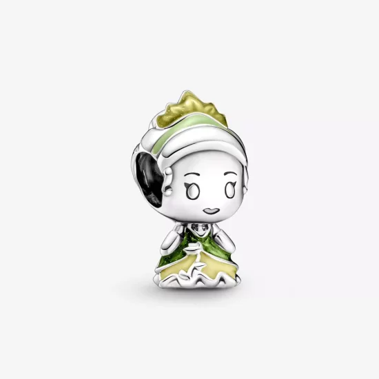 (imagen para) Charm de PANDORA de la princesa Tiana y la rana - 799510C01