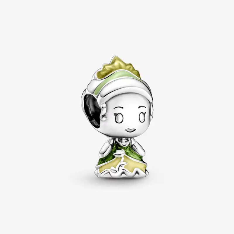 (imagen para) Charm de PANDORA de la princesa Tiana y la rana - 799510C01