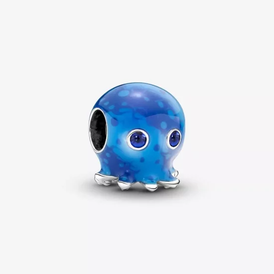 (imagen para) Charm de pulpo con burbujas y olas del océano de Pandora - 791698C01