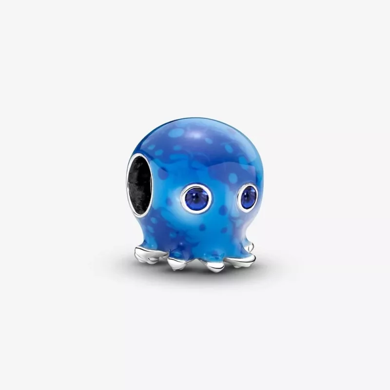 (imagen para) Charm de pulpo con burbujas y olas del océano de Pandora - 791698C01