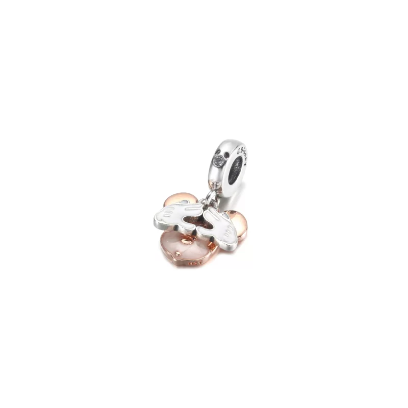(imagen para) Charm doble colgante de Mickey Mouse de Disney de PANDORA - 780112C01 - Ver 4