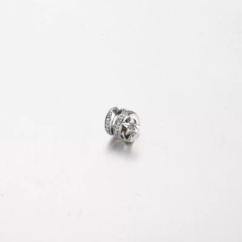 (imagen para) Charm espiral de estrella fugaz de Pandora - 762206C01 - Ver 4