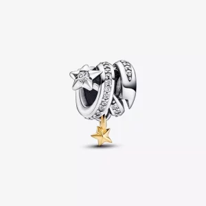 (imagen para) Charm espiral de estrella fugaz de Pandora - 762206C01