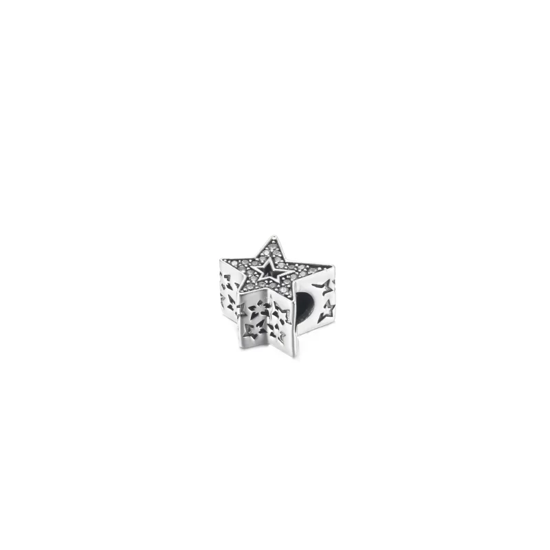 (imagen para) Charm Estrella Asimétrica Brillante PANDORA - 790016C01 - Ver 2