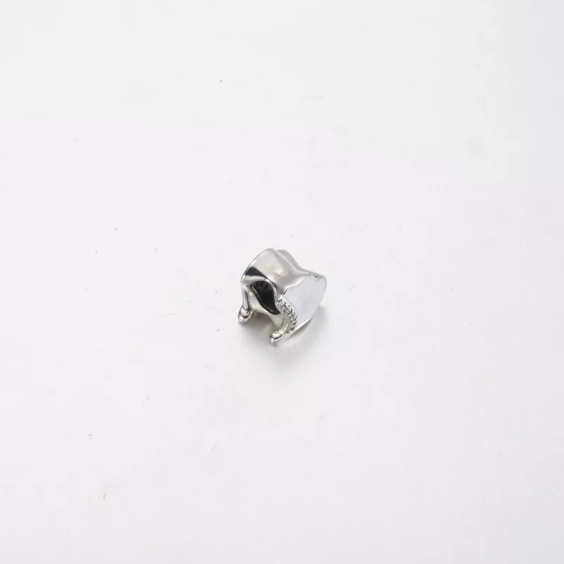 (imagen para) Charm Ginkgo de plata de ley de Pandora - 792430C01 - Ver 4