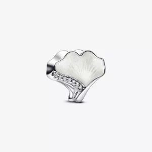 Charm Ginkgo de plata de ley de Pandora - 792430C01 (imagen para) Charm Ginkgo de plata de ley de Pandora - 792430C01