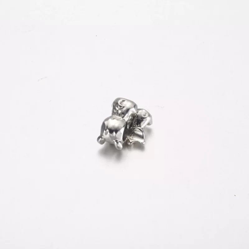 (imagen para) Charm Pandora con el amor de madre y cachorro - 790791C01 - Ver 3
