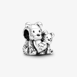(imagen para) Charm Pandora con el amor de madre y cachorro - 790791C01