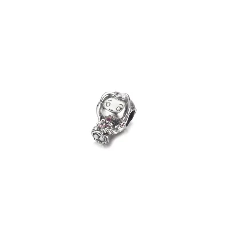 (imagen para) Charm PANDORA de la Princesa Disney Enredados Rapunzel - 799498C01 - Ver 2