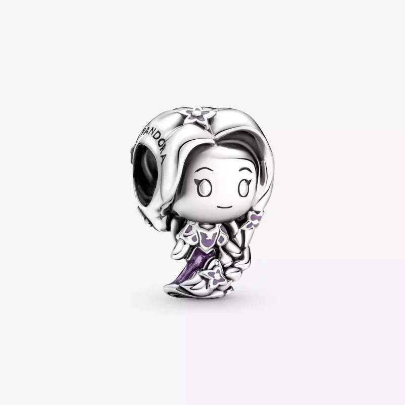 (imagen para) Charm PANDORA de la Princesa Disney Enredados Rapunzel - 799498C01