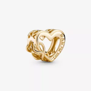 (imagen para) Charm PANDORA "Te quiero mamá" corazón infinito - 759515C00
