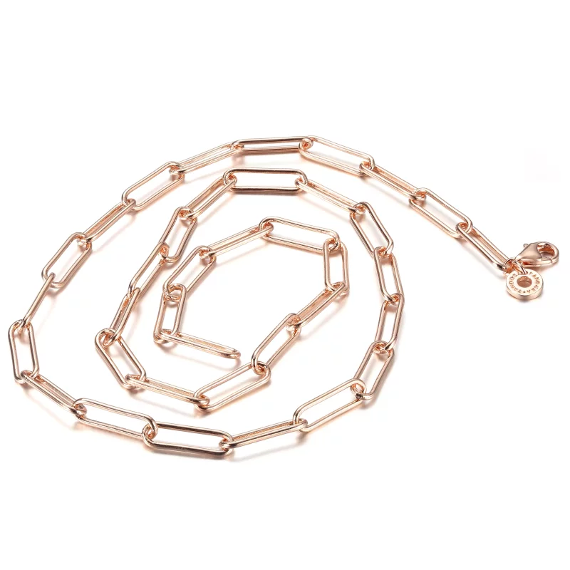 (imagen para) Colgante de cadena con eslabones largos PANDORA - 388349-45 - Ver 4