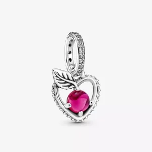 (imagen para) Colgante de manzana de Blancanieves de PANDORA Disney - 399553C01