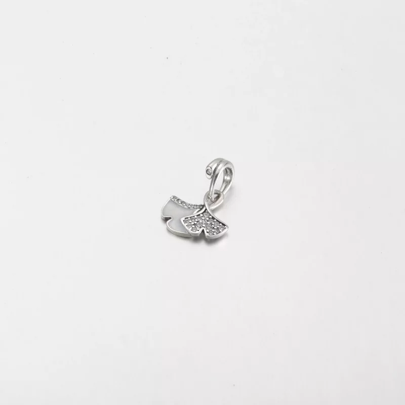 (imagen para) Colgante Ginkgo de plata esterlina de Pandora - 792429C01 - Ver 2